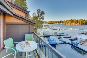 Waterfront Lake Arrowhead Townhome with Balconies!